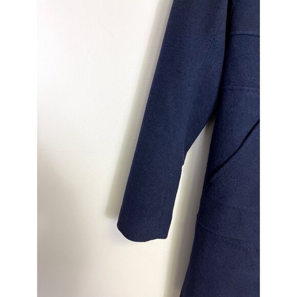 NWT Kimi + Kai Liz Wool Blend Walking Coat Long Button Up Maternity Size Small - Picture 8 of 11